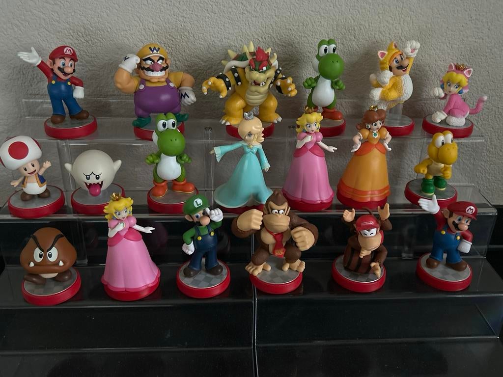 Mario amiibo set, Avontuur en Actie, 1 speler, Ophalen of Verzenden, Zo goed als nieuw