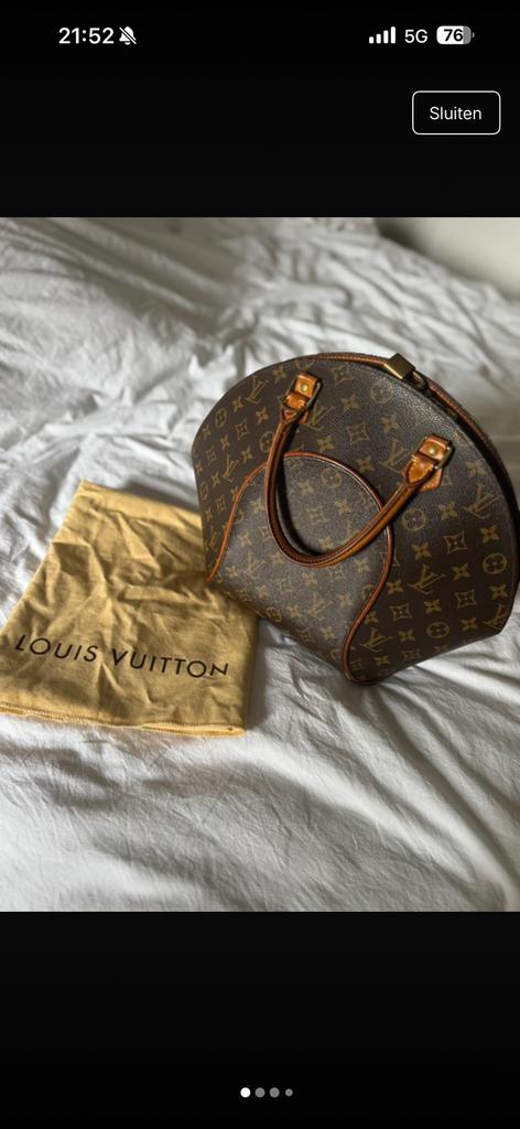 Louis Vuitton tas, Ophalen of Verzenden, Gebruikt, Bruin, Handtas