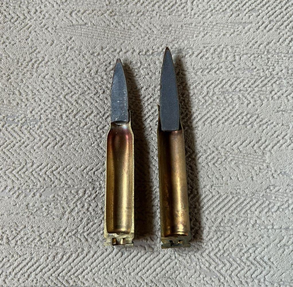 wo2 - Duitse k98 mauser en Franse MAS - Doorsnede - LEEG, Ophalen of Verzenden, Landmacht, Duitsland, Hulzen of Bodemvondsten