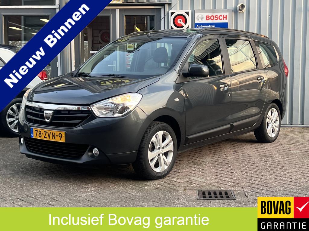 Dacia Lodgy 1.2 TCe Lauréate 5p. | EERSTE EIGENAAR | AIRCO, Auto's, Dacia, Voorwielaandrijving, Euro 5, Stof, Gebruikt