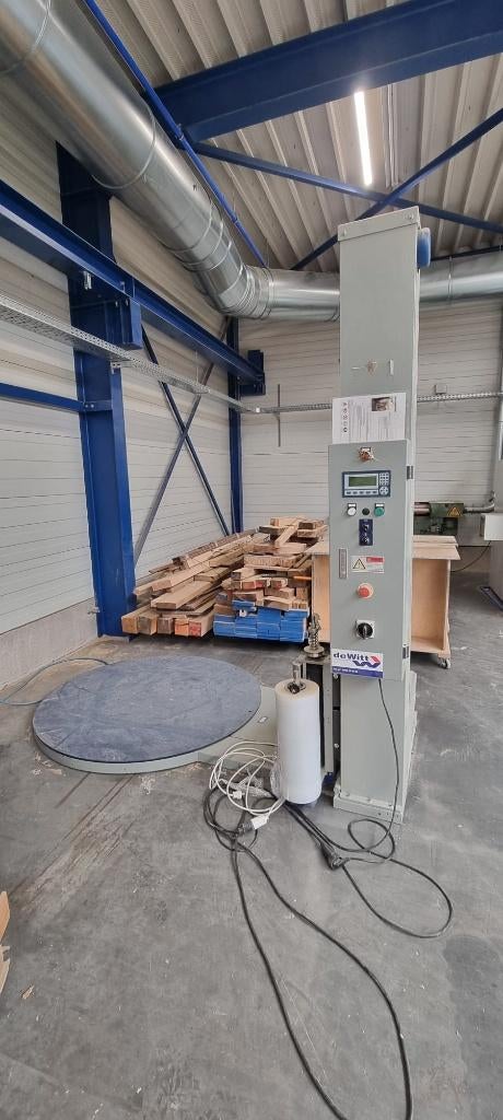 wikkelmachine, Ophalen