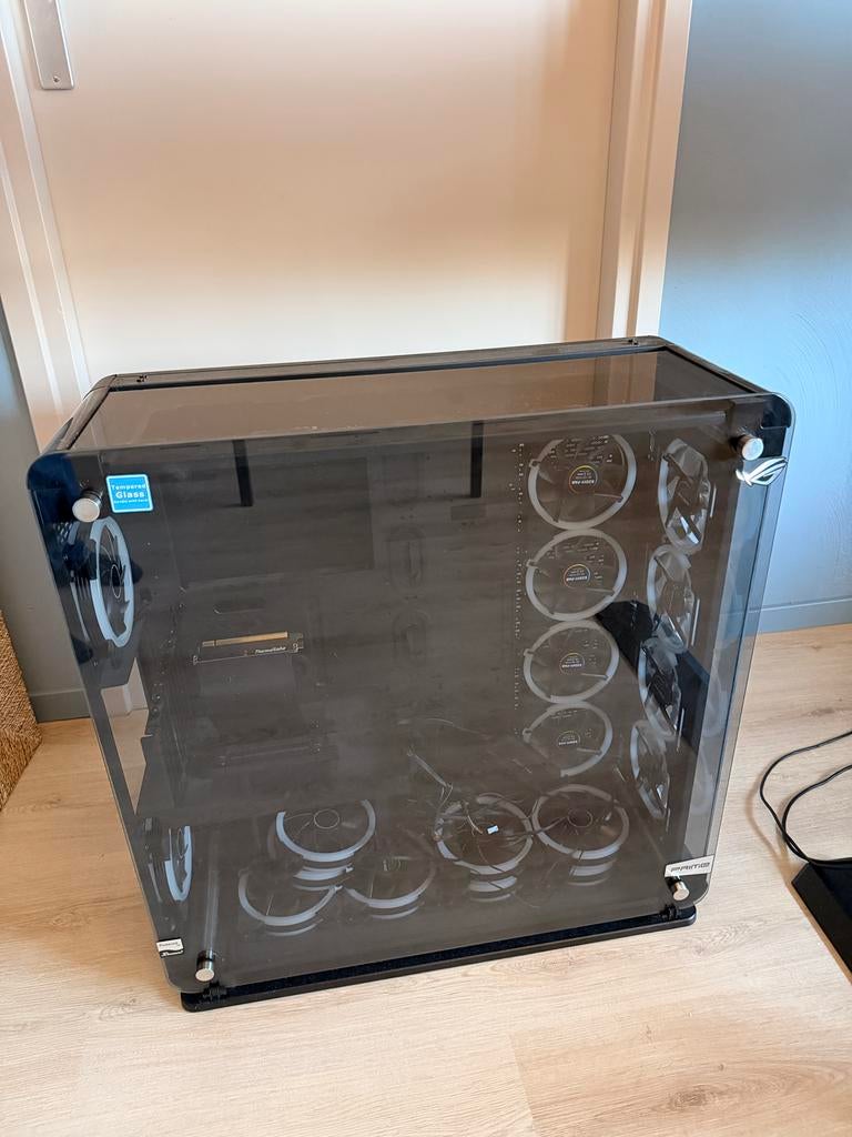 Thermaltake Core P5 TG PC Behuizing, Computers en Software, Computerbehuizingen, Ophalen of Verzenden, Zo goed als nieuw