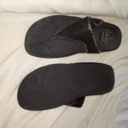 Slippers 39 zwart glitter skechers tone up, Skechers, Verzenden, Zwart, Gedragen