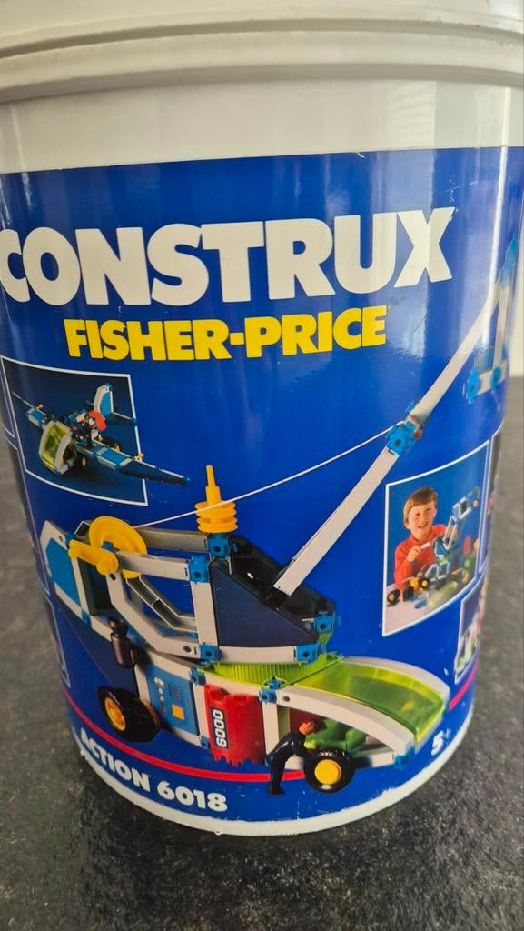 Fisher-Price Construx speelgoed - Emmer vol bouwplezier, Ophalen of Verzenden, Gebruikt, Speelset