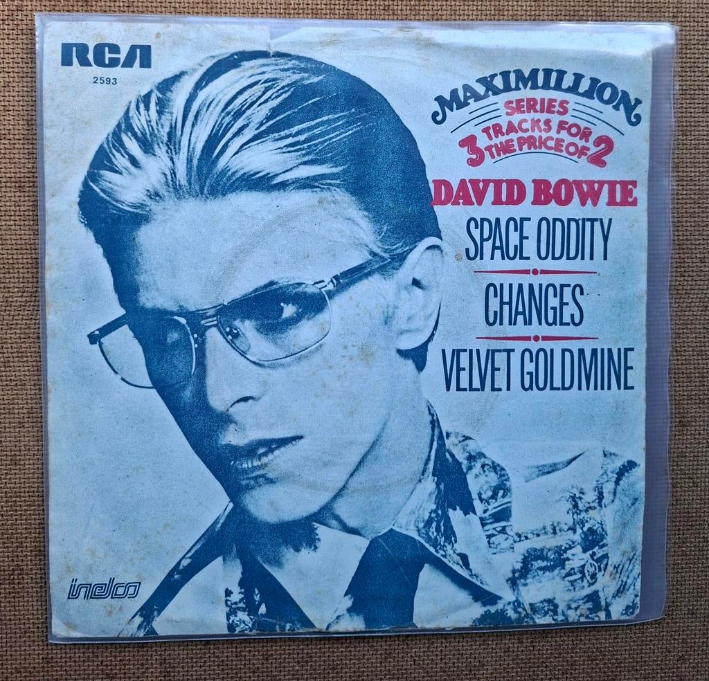 Bowie,  David  - Maxi - Space oddity  - Single is TOP, Gebruikt, Verzenden, 7 inch, Single