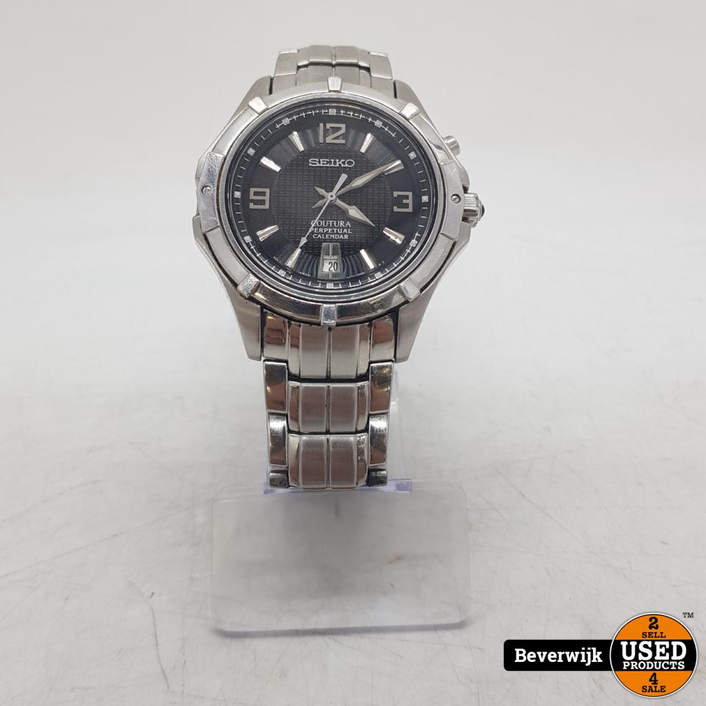 Seiko 8A32-00V0 Coutura Perpetual - In Goede Staat, Seiko, Zo goed als nieuw, Support@seiko.com, 5-11, Akasaka 2-chome
Minato-ku, Tokyo 107-0052
Japan