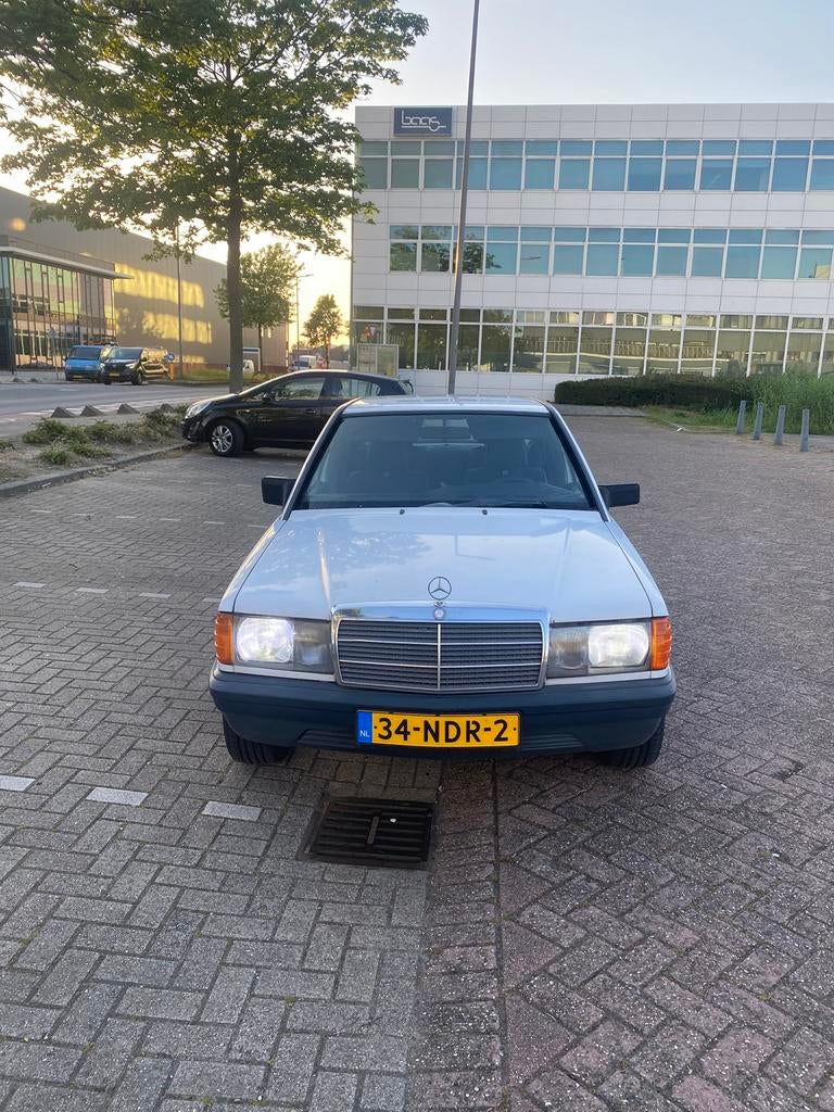 Mercedes-Benz Mercedes 190 1986 Wit AUT Belastingvrij, Automaat, 4 cilinders, Wit, 1200 kg