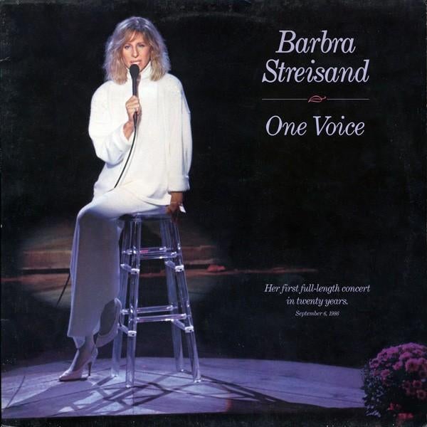 LP - Barbra Streisand - One Voice, Cd's en Dvd's, Vinyl | Pop, Inclusief binnenhoes, Ophalen of Verzenden, Zo goed als nieuw, 12 inch