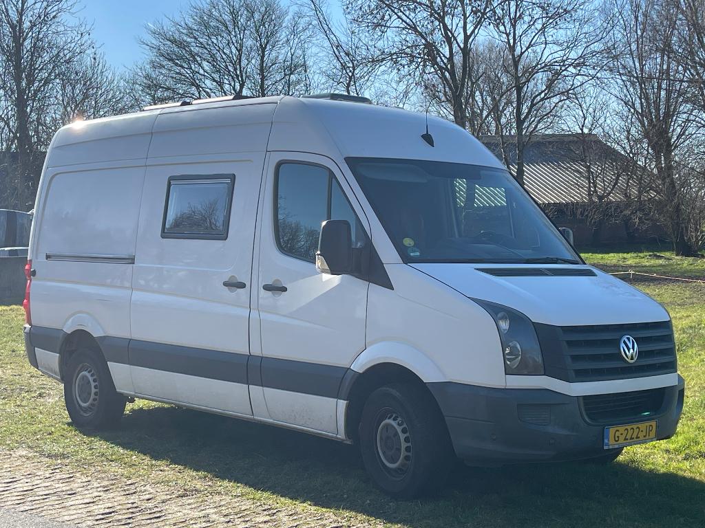 Volkwagen Crafter (off-grid) Camper (VW dealeronderhouden), Chemisch toilet, Buscamper of Camperbus, Koelkast, Volkswagen
