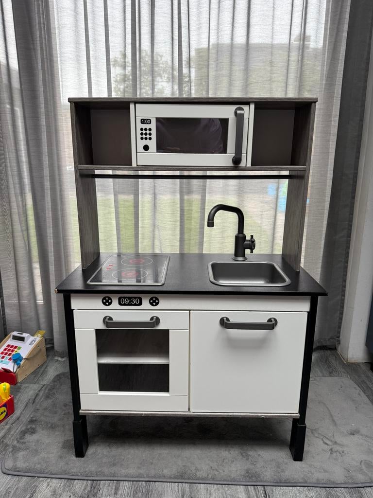 Ikea keukentje incl toebehorenen, Ophalen, Gebruikt, Hout, Speelkeuken
