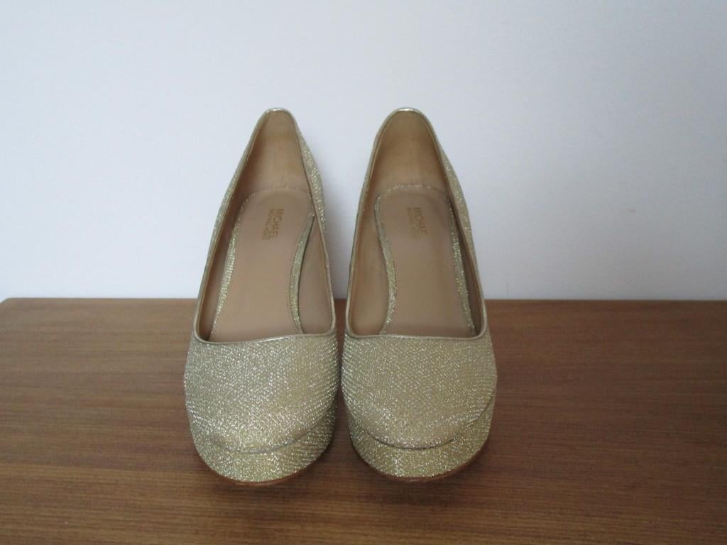 Nr.134: Geweldige Michael Kors Schoenen Plateau hakken 39/40, Nieuw, Ophalen of Verzenden, Schoenen met hoge hakken, Overige kleuren