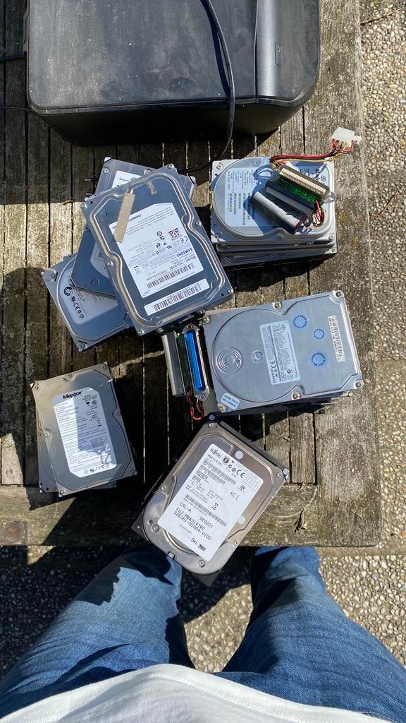 Elektronisch gerei, hardeschijven, monitor, printer, Computers en Software, Barebones, Ophalen, Gebruikt