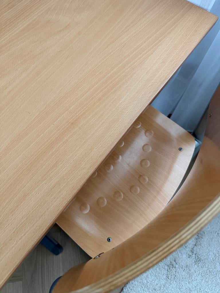 Schooltafel en stoel - Ideaal voor thuisonderwijs, Ophalen, Gebruikt, Tafel(s) en Stoel(en)