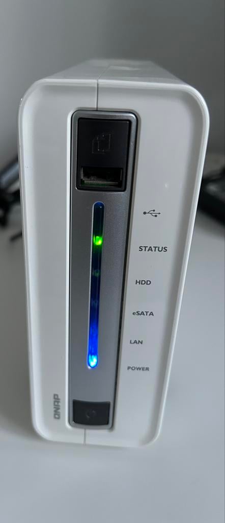 QNAP TS-110 NAS, Ophalen, Gebruikt