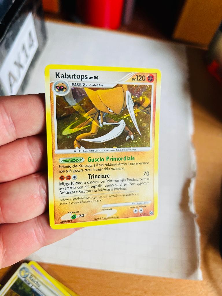 Kabutops 6/100 Holo Majestic Dawn Pokemon, Verzenden, Zo goed als nieuw, Losse kaart, Foil