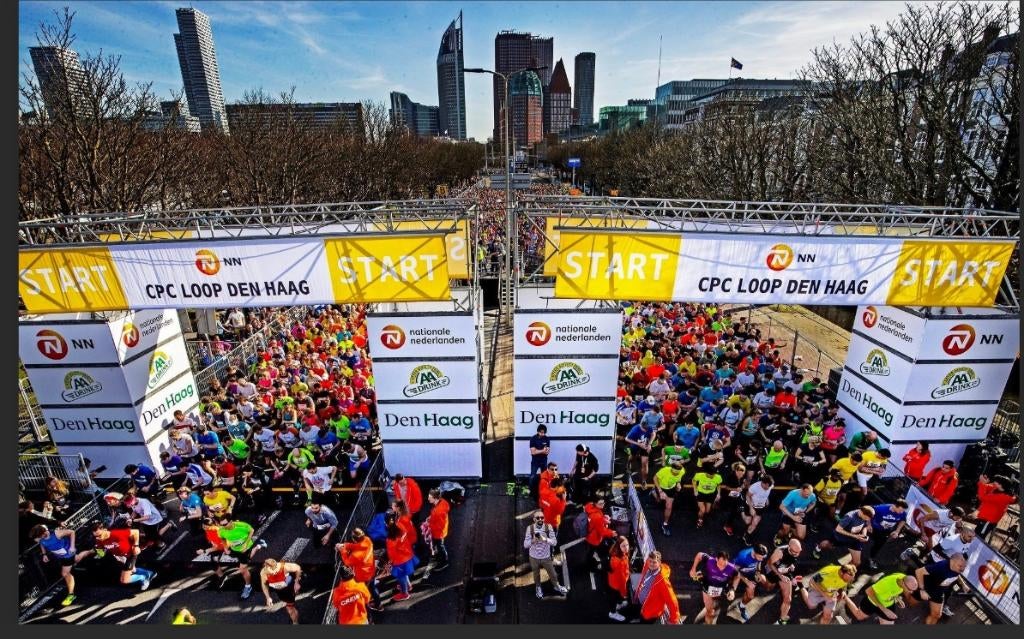 Kaart CPC halve marathon, Sport en Fitness, Loopsport en Atletiek, Ophalen of Verzenden, Nieuw, Snelheids- of Stappenmeter, Overige merken