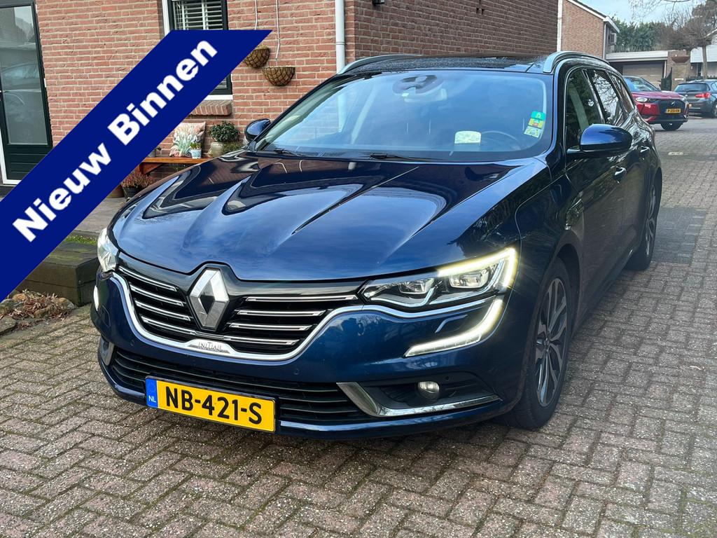Renault Talisman Estate 1.6 200pk TCe Initiale Paris. Leer,, 1618 cc, Gebruikt, 4 cilinders, 1850 kg
