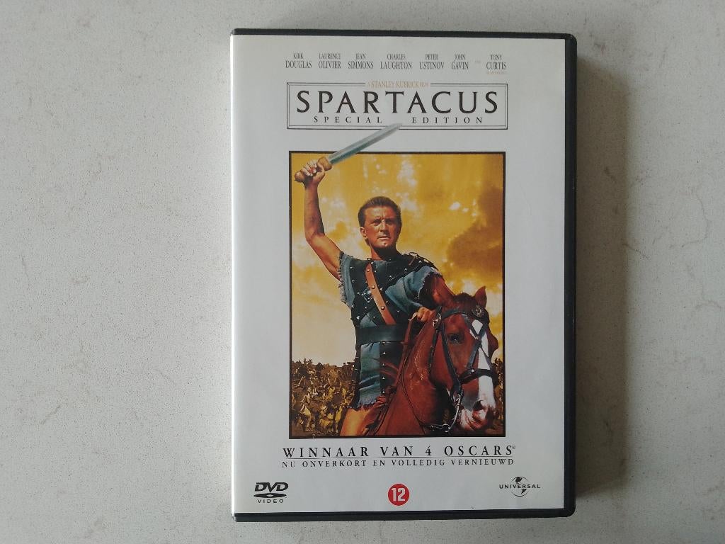 Spartacus - Stanley Kubrick I 1960, Ophalen of Verzenden, Zo goed als nieuw, 1940 tot 1960, Actie en Avontuur