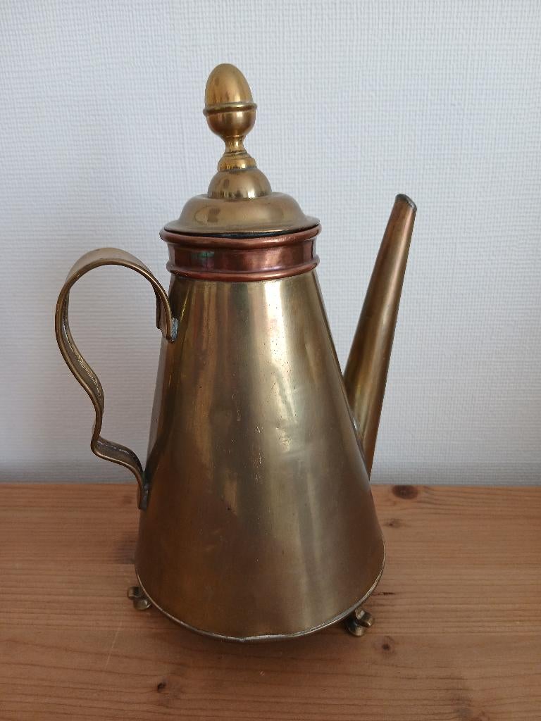 Diverse koper en geemailleerde gebruiksvoorwerpen, Ophalen of Verzenden