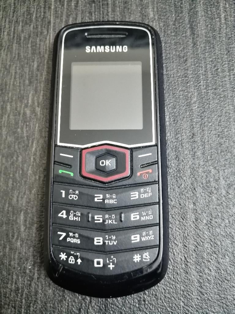 MOET NU WEG!!! VINTAGE SAMSUNG GT-E1081T MOBILE PHONE GSM, Gebruikt, Overige modellen, Verzenden, Zwart