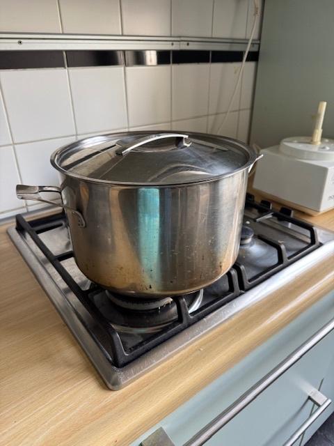 Pan, Ophalen, Gebruikt, Rvs, Kookpan of Snelkookpan