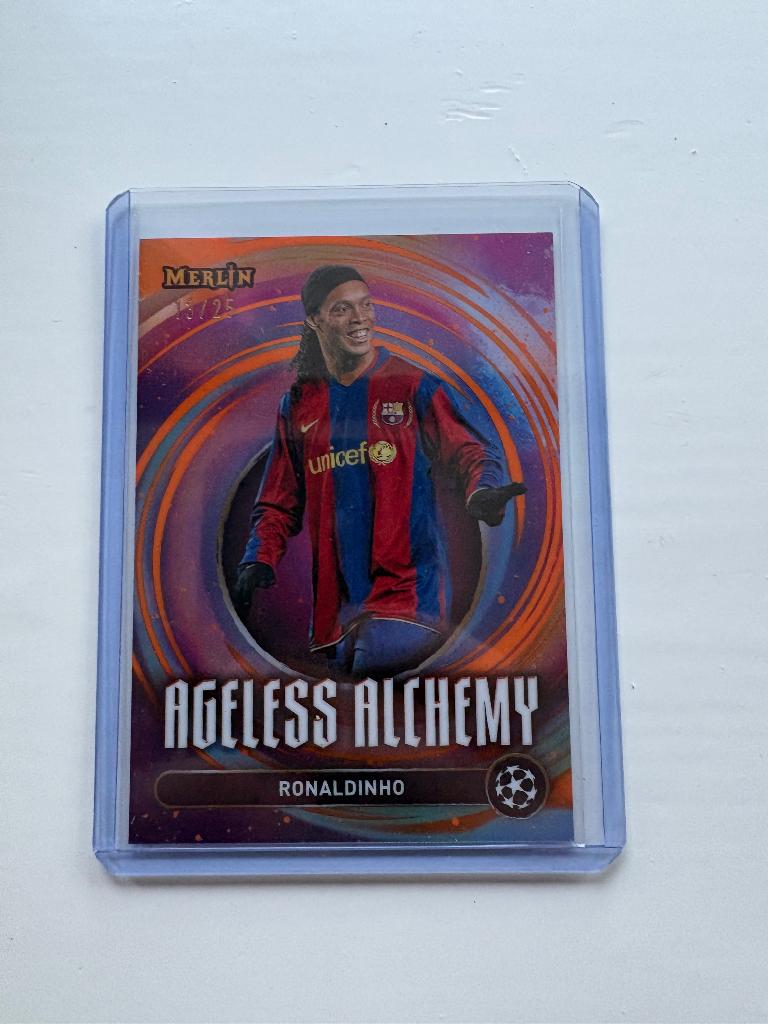 ronaldinho ageless alchemy /25, Ophalen of Verzenden, Nieuw, Buitenlandse clubs, Spelerskaart