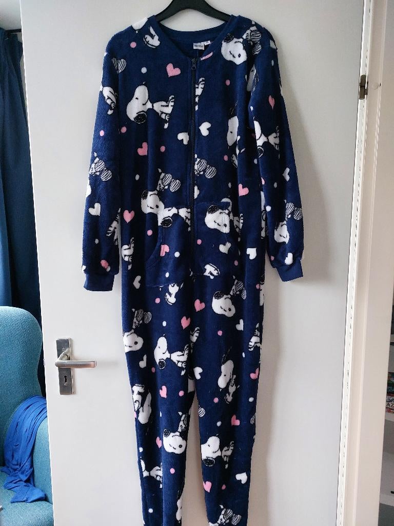 Snoopy onesie, Kleding | Dames, Huispakken, Ophalen, Nieuw, Maat 36 (S), Blauw