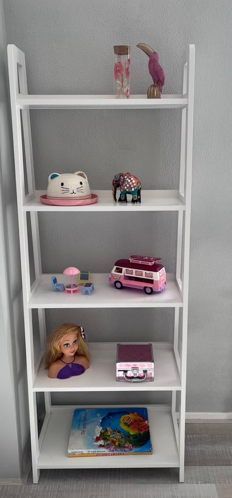 Witte (boeken)kast, Ophalen, 50 tot 100 cm, Zo goed als nieuw, 150 tot 200 cm