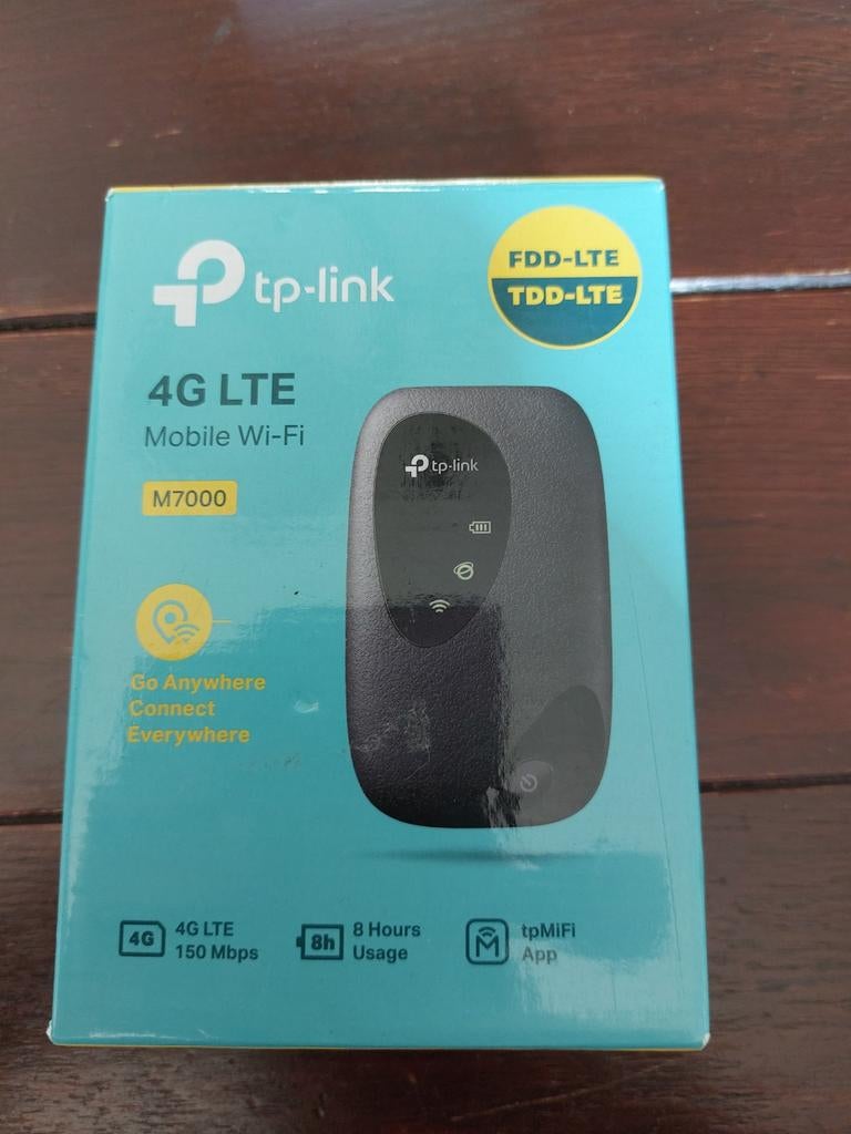 TP-Link M7000 4G LTE Mobiele Wi-Fi Router, Computers en Software, Routers en Modems, Ophalen of Verzenden
