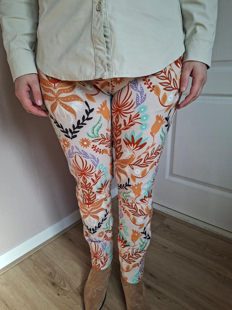 Kleurrijke broek Zizo, Overige kleuren, Maat 42/44 (L), Nieuw, Ophalen of Verzenden