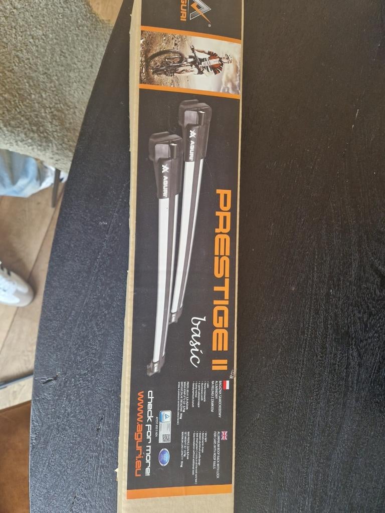 Aguri Prestige II dakdragers S9, Volvo, VW, Toyota, Skoda, Auto diversen, Dakdragers, Ophalen of Verzenden, Nieuw