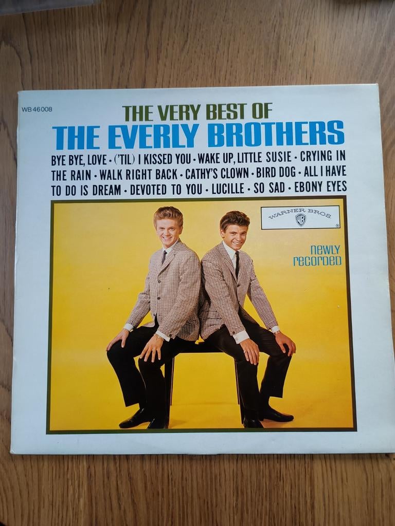 The Very Best Of The Everly Brothers LP Vinyl, Ophalen of Verzenden, 1960 - 1969, Gebruikt, 12 inch