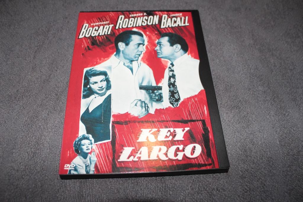DVD Key Largo, Gebruikt, Alle leeftijden, Ophalen of Verzenden, 1940 tot 1960