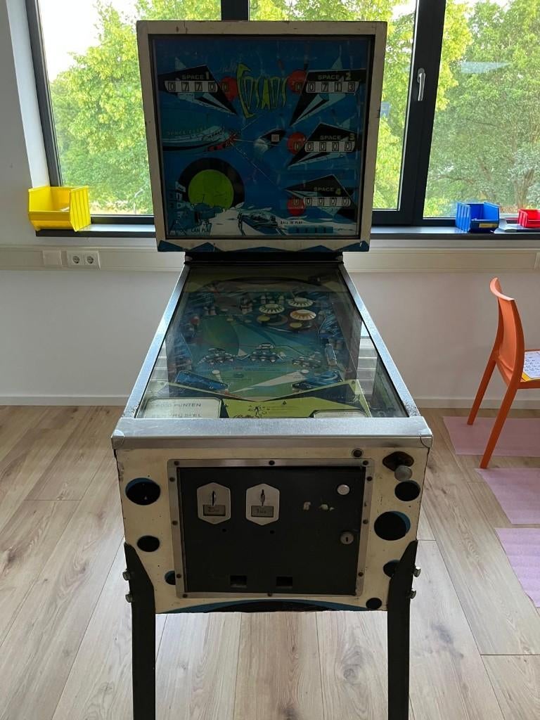 Flipperkast, Ophalen, Gebruikt, Mechanisch, Bally