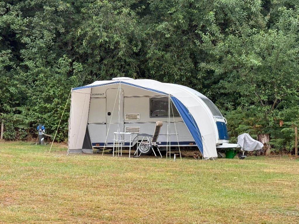 Kip Kompakt 37 '97, Bovag 25, Compacte en lichte caravan!, Caravans en Kamperen, Caravans, Standaardzit, 65 kg, Kip, Particulier