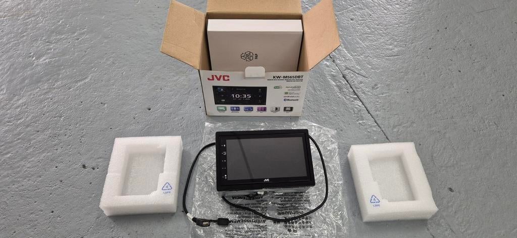 JVC KW-M565DBT Autoradio met Apple CarPlay & Android Auto, Ophalen of Verzenden, Zo goed als nieuw