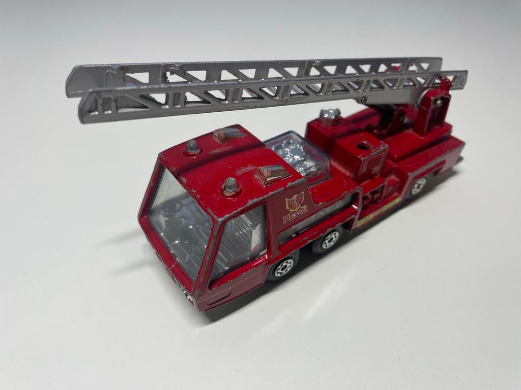 Matchbox Superkings K-9 Brandweerwagen Denver, Overige merken, Gebruikt, 1:32 tot 1:50, Ophalen of Verzenden