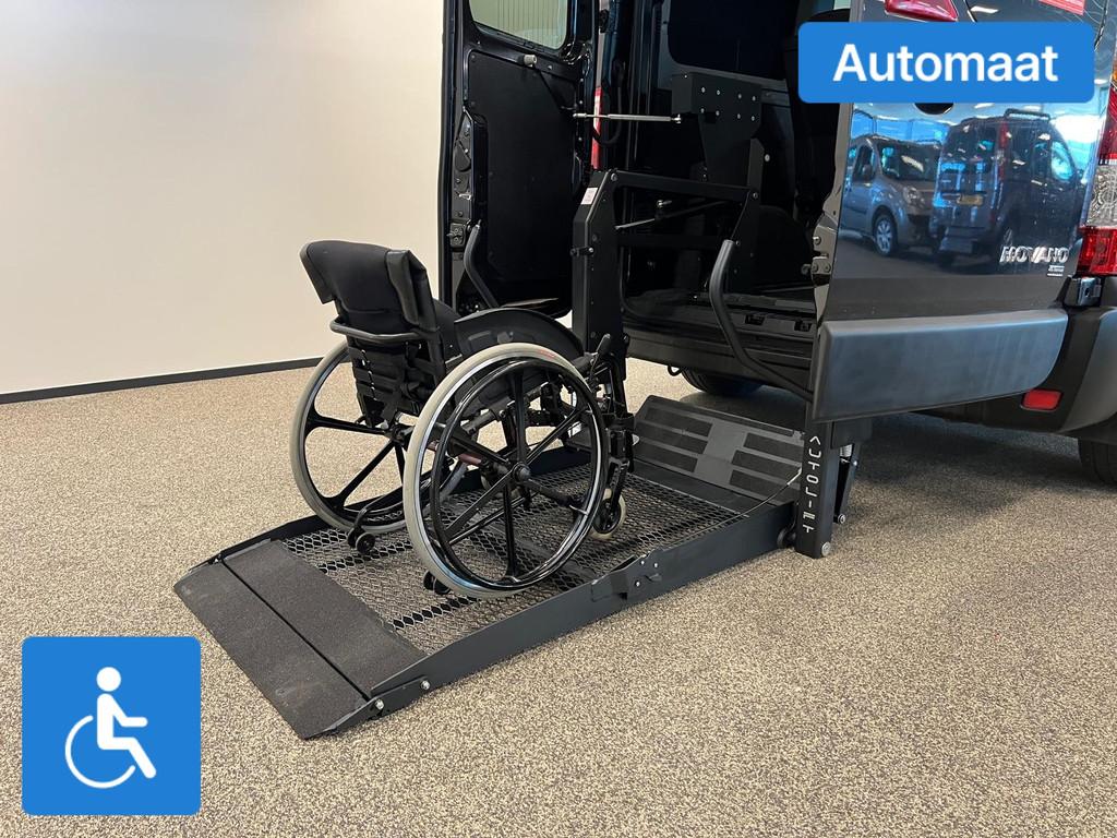 Opel Movano L1H1 Rolstoelbus Automaat, Auto's, Automaat, Gebruikt, Zwart, 4 cilinders