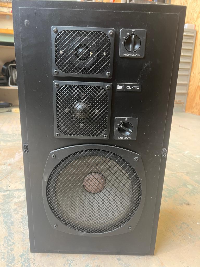 2 speakers Dual CL 470, Audio, Tv en Foto, Overige merken, Gebruikt, Ophalen of Verzenden, 60 tot 120 watt