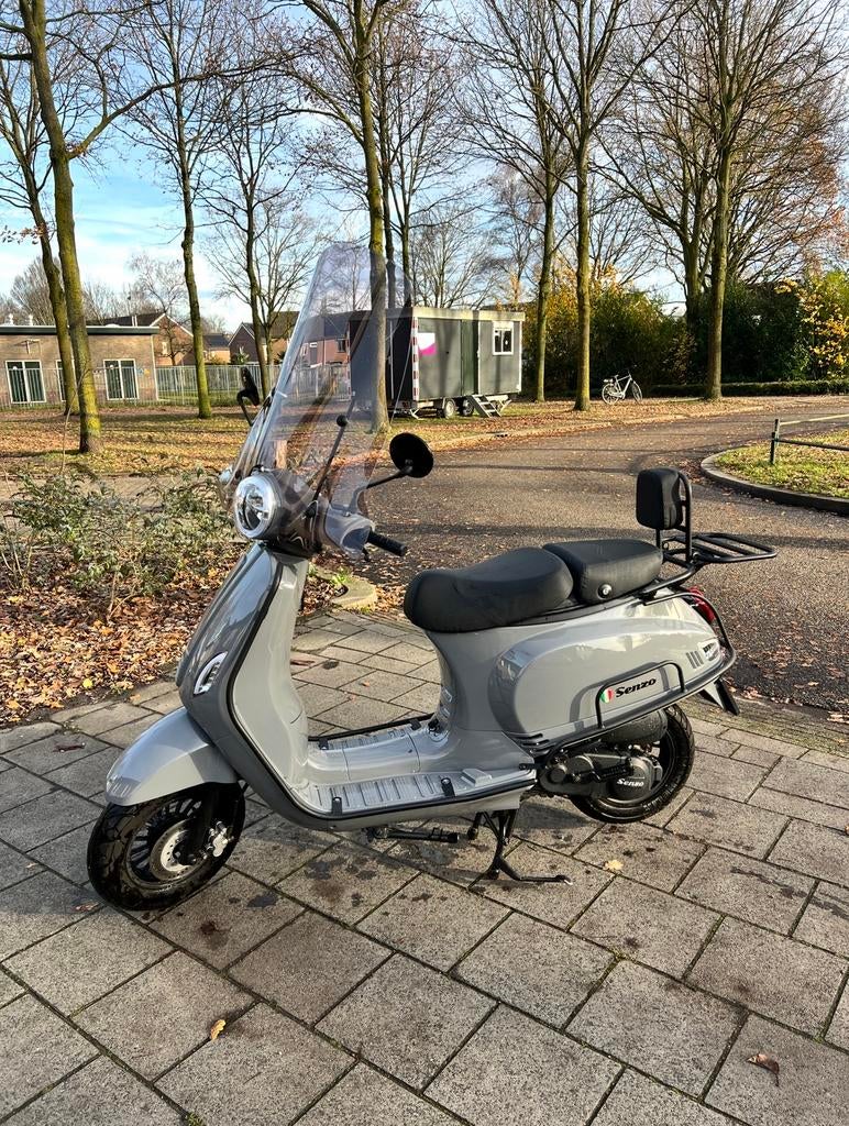 Senzo Rivalux Snor - Nardo grey, Ophalen, Zo goed als nieuw, Benzine, Overige merken