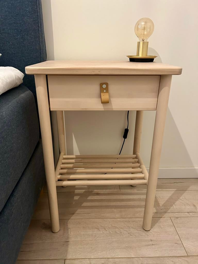 Nachtkastje BJÖRKSNÄS Ikea - uitstekende staat, Ophalen, 55 tot 70 cm, Zo goed als nieuw, 45 tot 65 cm