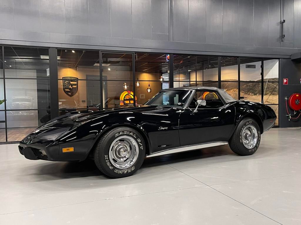 Chevrolet CORVETTE STINGRAY Convertible Triple Black, Achterwielaandrijving, Zwart, Overige carrosserieën, Chevrolet