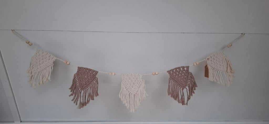 Vlaggenlijn macrame, Ophalen of Verzenden, Nieuw