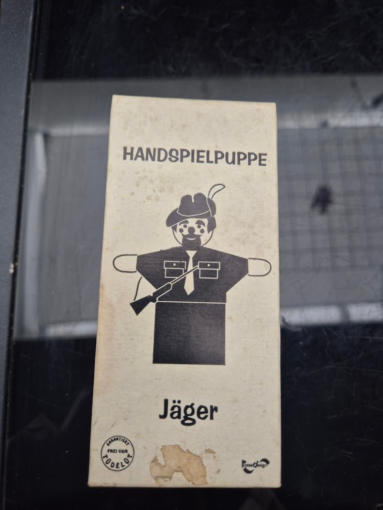 Vintage Handpop Jäger (Jager) - Nieuw in doos, Ophalen of Verzenden, Nieuw, Overige typen
