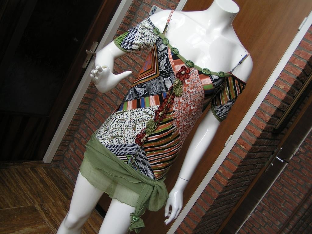 SAVE THE QUEEN aparte blouse/tuniek,Mt L als nieuw, Kleding | Dames, Maat 38/40 (M), Save the queen, Tweedehands, Overige kleuren