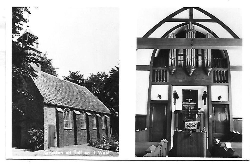 Tull en 't Waal Oude Ongelopen Ansichtkaart ( A1483 ), Ophalen of Verzenden, 1960 tot 1980, Ongelopen