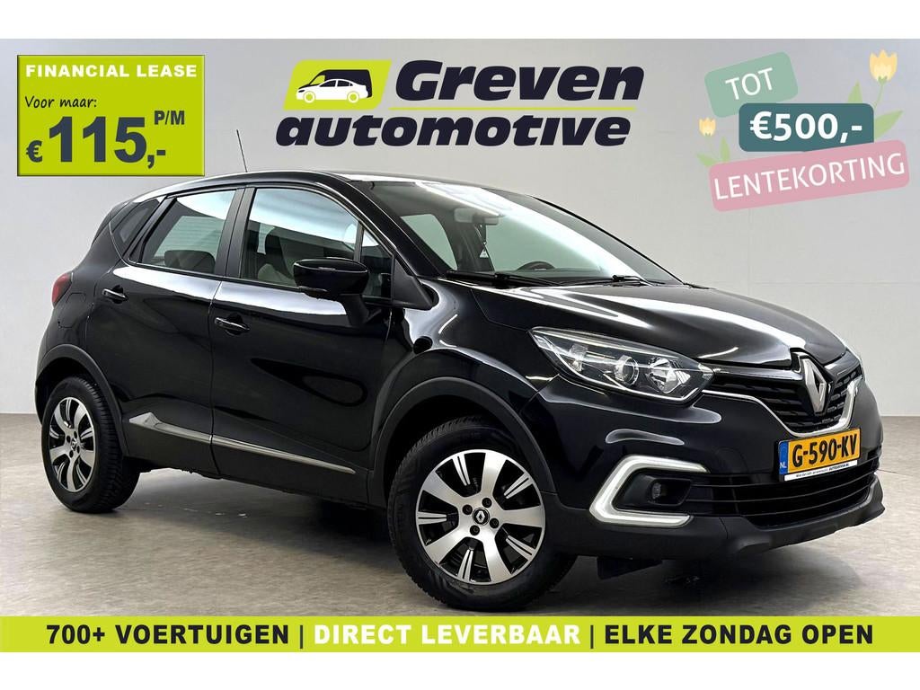 Renault Captur 0.9 TCe Limited | Clima | Cruise | LED | Keyl, Auto's, Voorwielaandrijving, 898 cc, Stof, Gebruikt