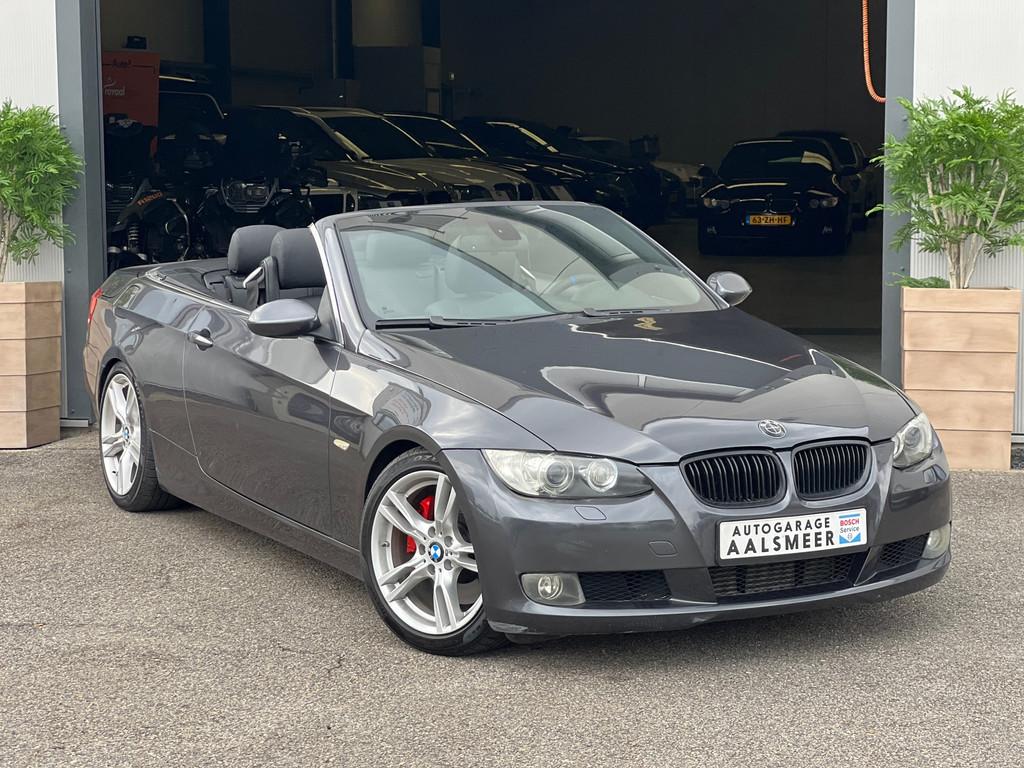 BMW 3-serie Cabrio 335i | LEER | XENON | NAVI | Young Timer, Auto's, BMW, Automaat, Achterwielaandrijving, Gebruikt, Cabriolet