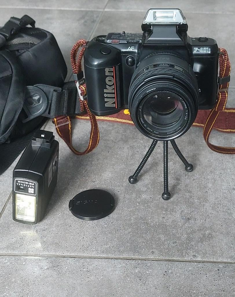 Nikon F-401s spiegelreflexcamera, Audio, Tv en Foto, Fotocamera's Analoog, Ophalen of Verzenden, Zo goed als nieuw, Spiegelreflex