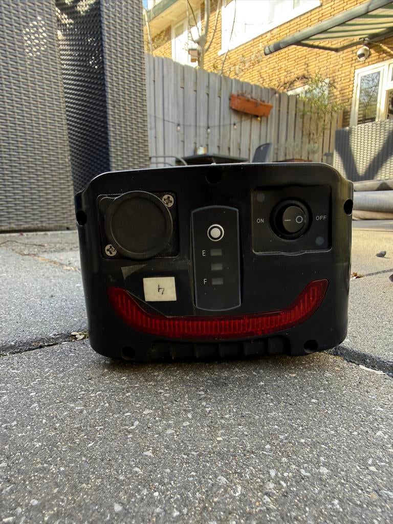 Accu, batterij electrische fiets, fatbike, Doppio, Knaap, Fietsen en Brommers, Fietsaccessoires | Fietsaccu's, Ophalen, Gebruikt